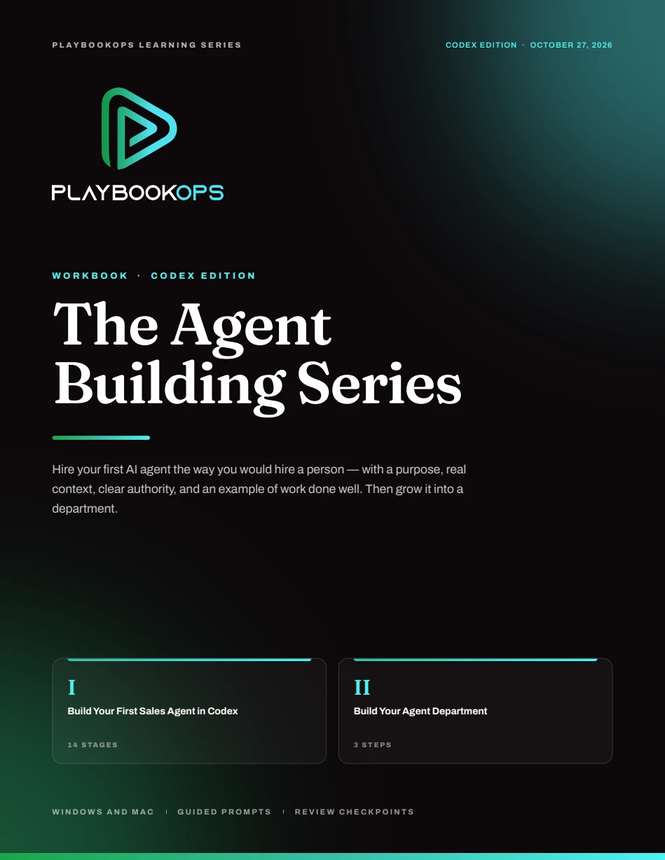 Codex edition workbook cover